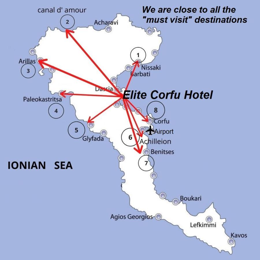 Hotel Elite Corfu - Adults Friendly Limni  Exterior foto